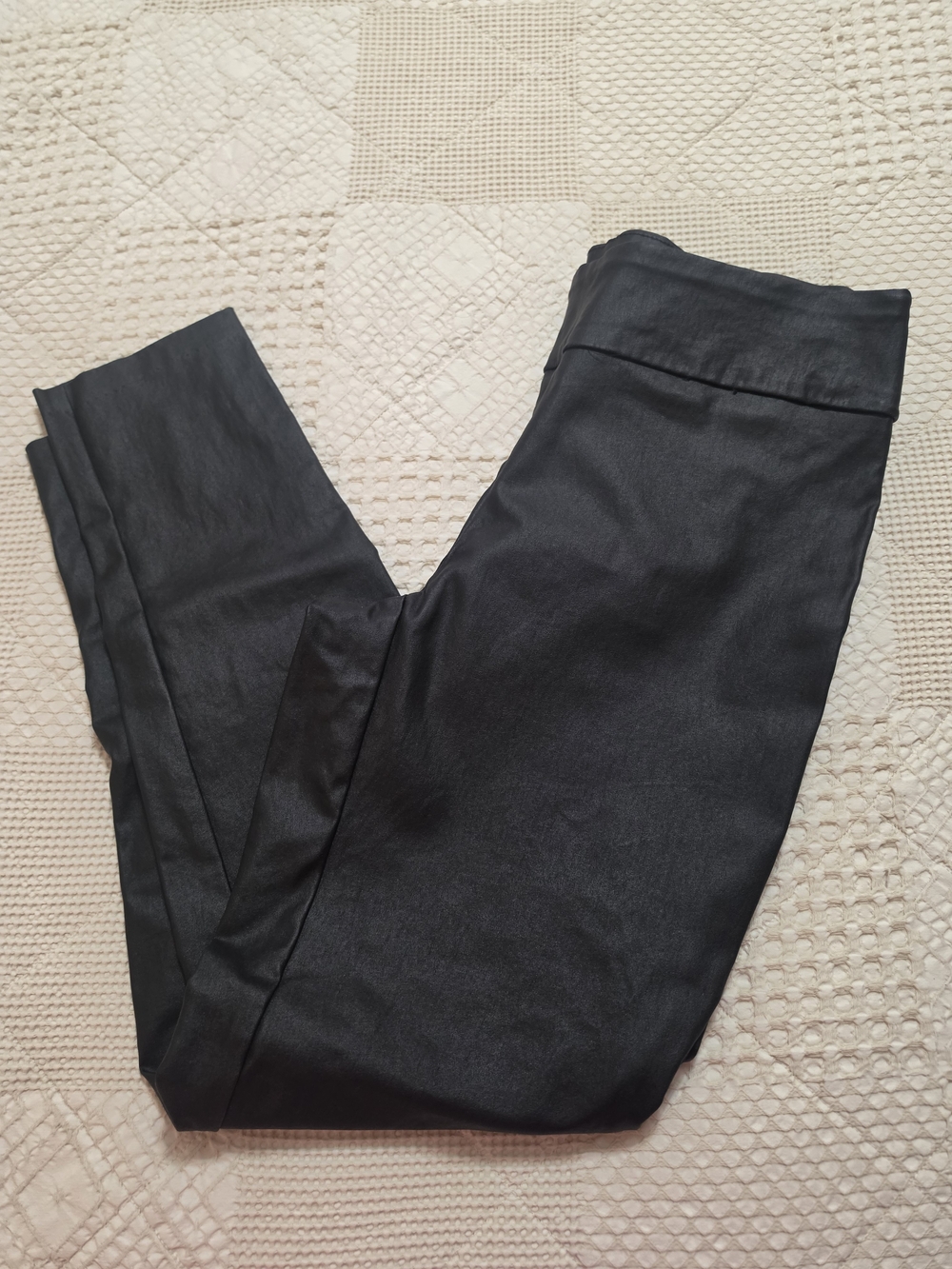 Black Women's Ponte Leggings Pants
